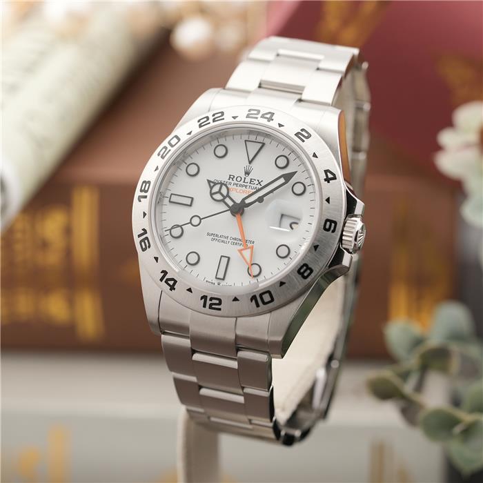 中古)ROLEX ロレックス エクスプローラー II 226570 ホワイト（商品ID