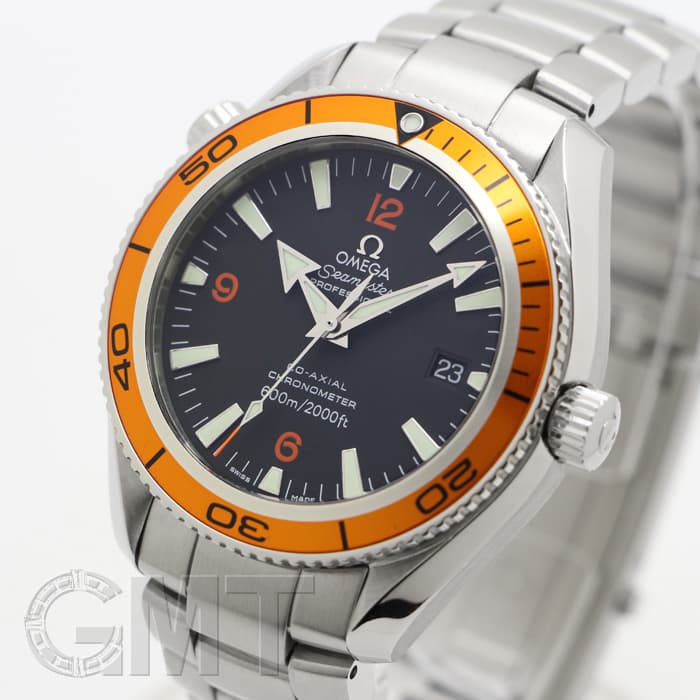 人気ブランドバ40代 中古)OMEGA オメガ シーマスター プラネットオーシャン 42mm プラネットオーシャン