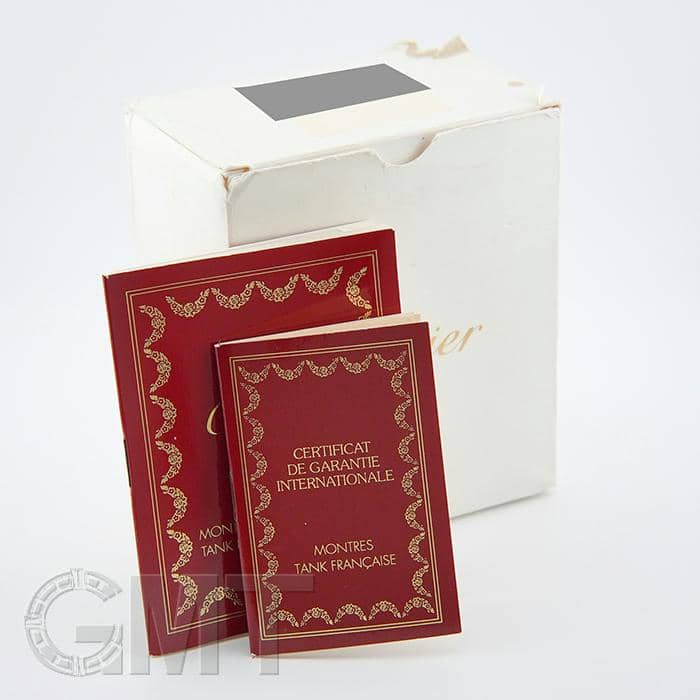 中古)CARTIER カルティエ タンク フランセーズ LM クロノリ