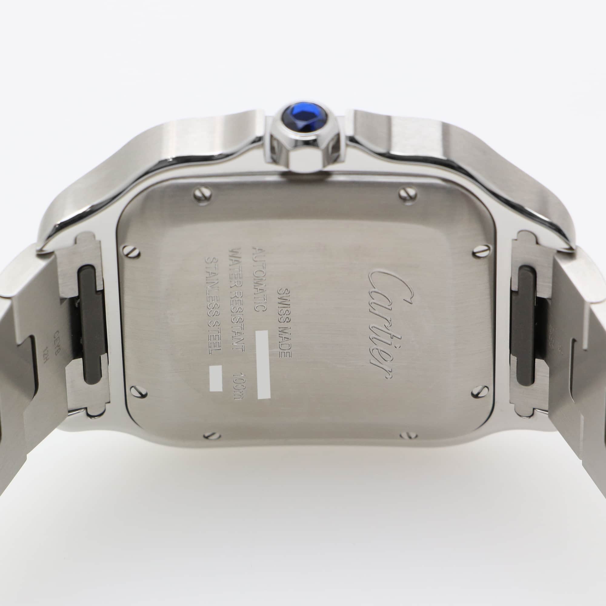 カルティエ Cartier サントスドゥカルティエ LM用 新品)CARTIER カルティエ サントス ドゥ カルティエ LM WSSA0009（商品