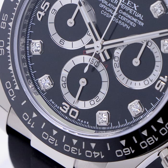 未使用)ROLEX ロレックス デイトナ 116519LNG ブラック 10P ダイヤ