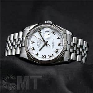 ROLEX ロレックス デイトジャスト 36 116234 ホワイトローマ ジュビリーブレス メイン