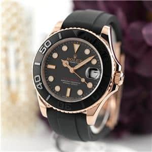 ROLEX ロレックス ヨットマスター 37 268655 ブラック メイン
