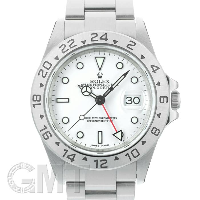 中古)ROLEX ロレックス エクスプローラー II 16570 ホワイト（商品ID