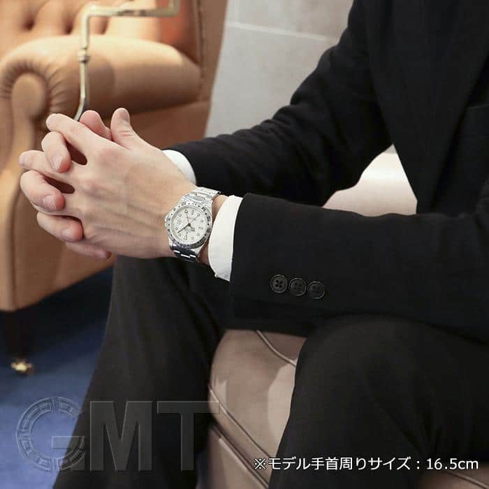 中古)ROLEX ロレックス エクスプローラー II 16570 ホワイト（商品ID