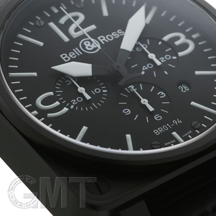新品)BELL & ROSS ベル&ロス BR 01-94 カーボン PVD（商品ID
