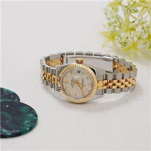 ROLEX ロレックス デイトジャスト 179173G アイボリー サンビーム メイン