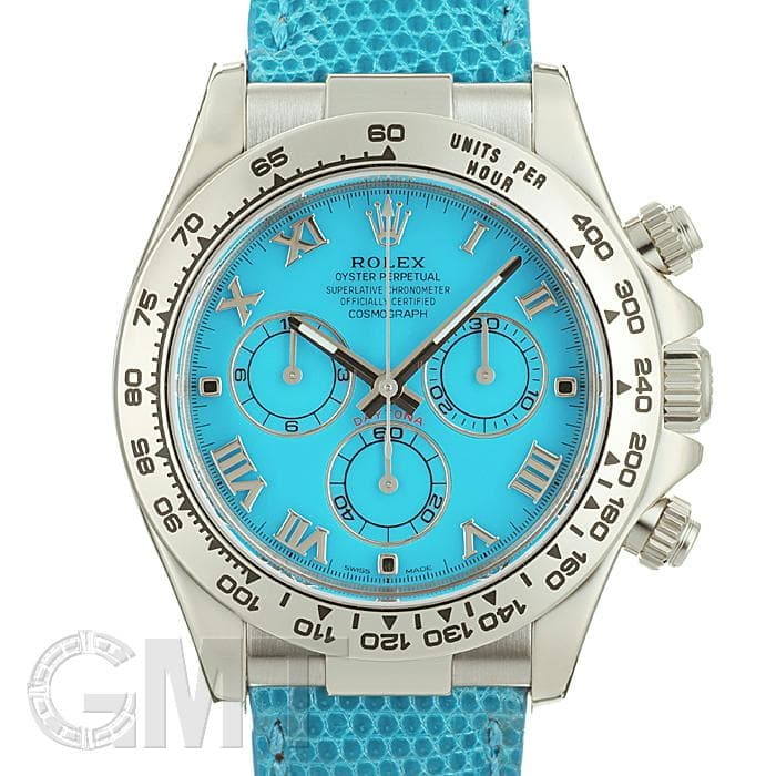 中古)ROLEX ロレックス デイトナ 116519 ビーチ ターコイズ（商品ID