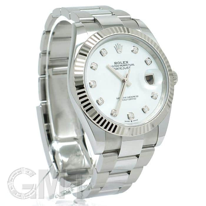 中古)ROLEX ロレックス デイトジャスト 41 126334NG ホワイトシェル