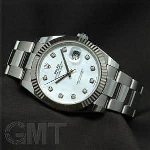 中古)ROLEX ロレックス デイトジャスト 41 126334NG ホワイトシェル 