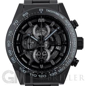 TAG HEUER タグ・ホイヤー カレラ キャリバー ホイヤー01 クロノグラフ フルブラック マットセラミック CAR2A91.BH0742 メイン