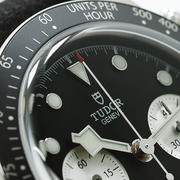 新品)TUDOR チューダー ブラックベイ ブラック ファブリックストラップ