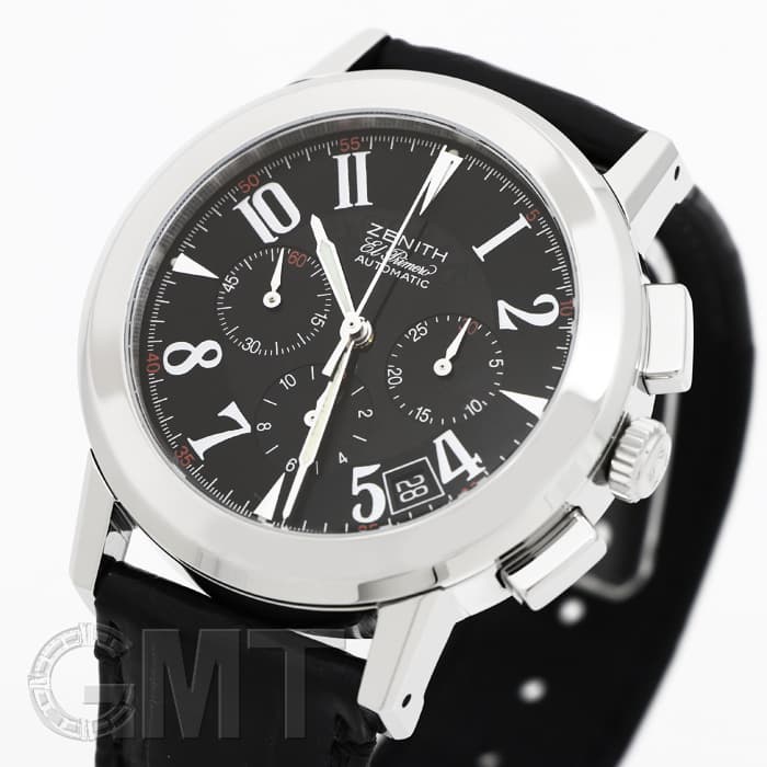 中古)ZENITH ゼニス ポートロワイヤル V エルプリメロ クロノグラフ 01