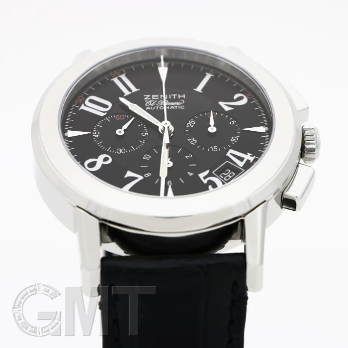 中古)ZENITH ゼニス ポートロワイヤル V エルプリメロ クロノグラフ 01