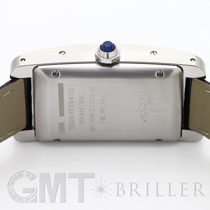 新品)CARTIER カルティエ タンク アメリカン MM シルバー WSTA0017