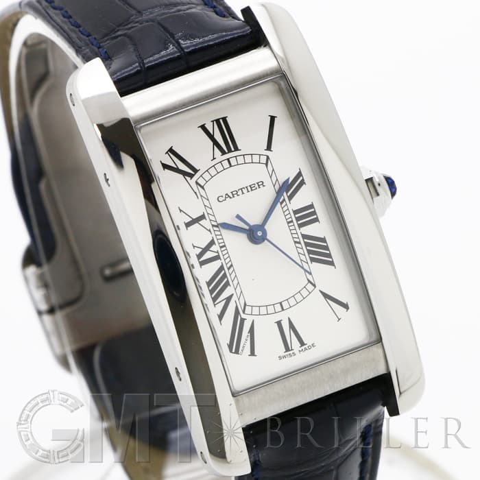 Cartier(カルティエ) タンク アメリカン ウォッチ レザー MM (Cartier