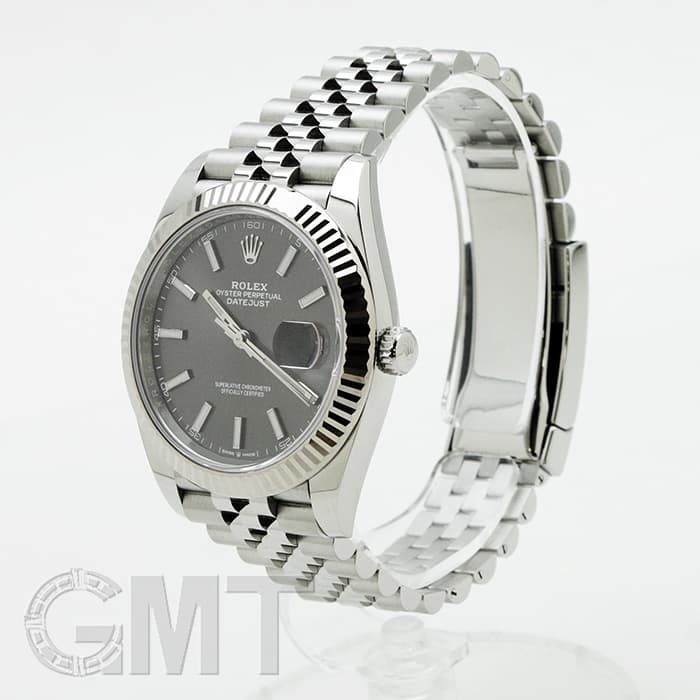 中古)ROLEX ロレックス デイトジャスト 41 126334 ダークロジウム