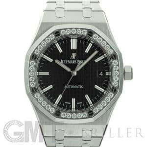 AUDEMARS PIGUET オーデマ・ピゲ ロイヤルオーク 37mm ブラック ベゼルダイヤ 15451ST.ZZ.1256ST.01 メイン