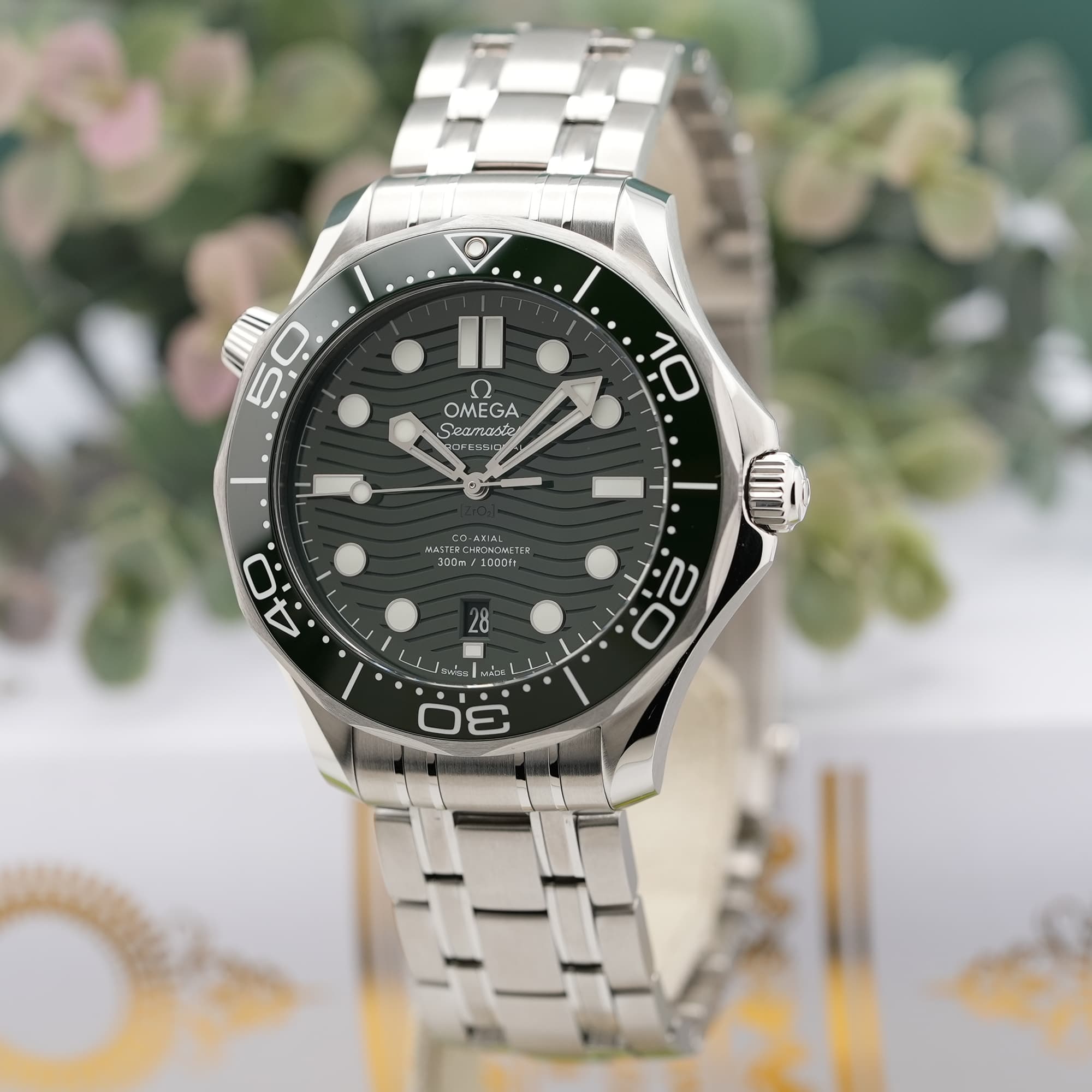 未使用)OMEGA オメガ シーマスター ダイバー300M コーアクシャル 