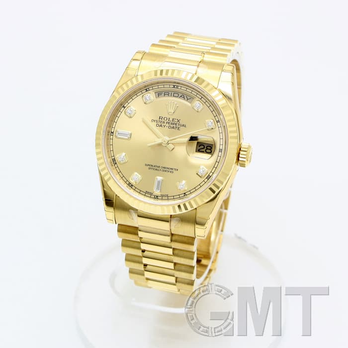 新品)ROLEX ロレックス デイデイト 118238A シャンパン（商品ID