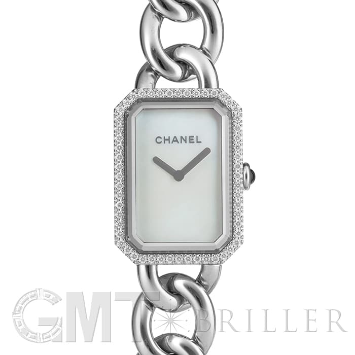新品)CHANEL シャネル プルミエール ホワイトMOP 22×28mm H3255（商品
