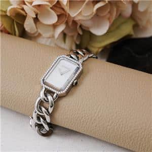 CHANEL シャネル プルミエール ホワイトMOP 22×28mm H3255 メイン