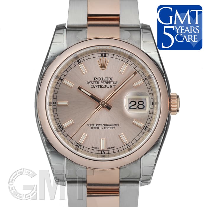 すずめ出品 新品)ROLEX ロレックス デイトジャスト 116201 ピンク（商品ID