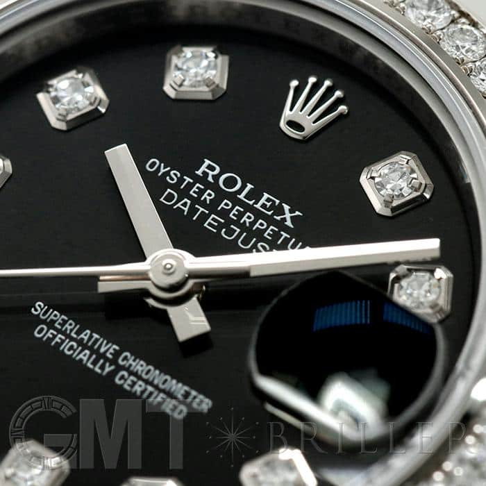 新品)ROLEX ロレックス デイトジャスト 179384G ブラック
