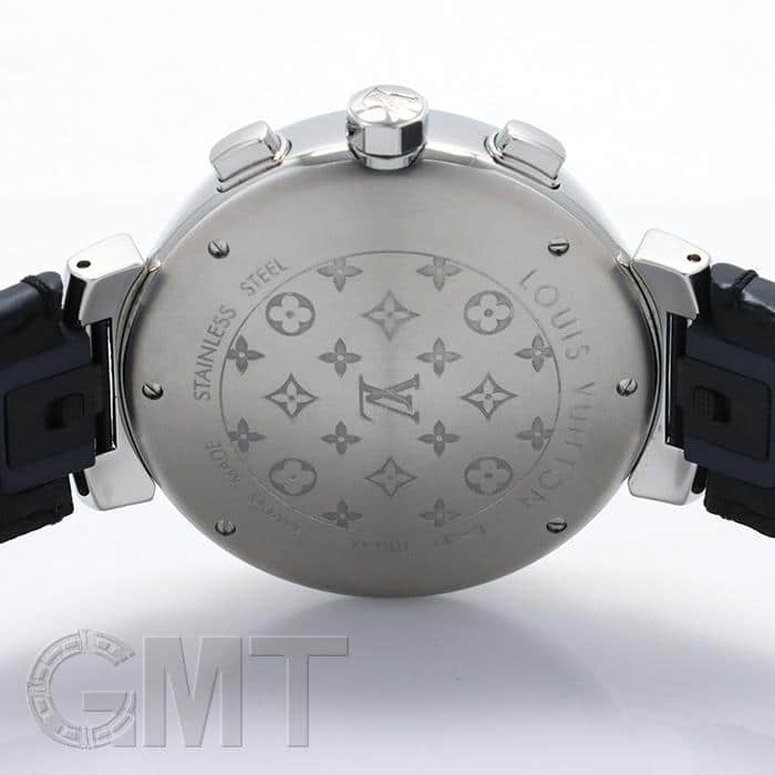中古)LOUIS VUITTON ルイ・ヴィトン タンブール クロノグラフ Q112FZ