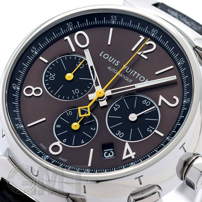 中古)LOUIS VUITTON ルイ・ヴィトン タンブール クロノグラフ Q112FZ