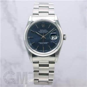 ROLEX ロレックス デイトジャスト 16200 ブルー オールトリチウム メイン