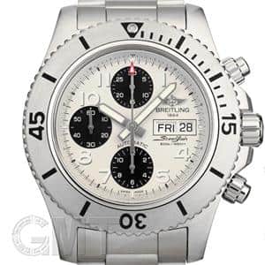 BREITLING ブライトリング スーパーオーシャン クロノグラフ スチールフィッシュ A141G82PSS ストレイタスシルバー メイン