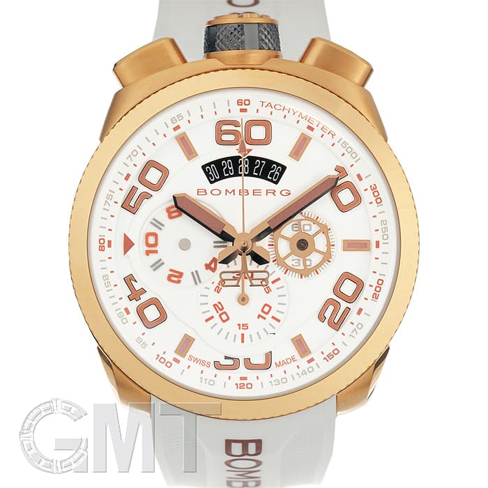 新品)BOMBERG ボンバーグ BOLT-68 ネオン ホワイト BS45CHPG.032.3 