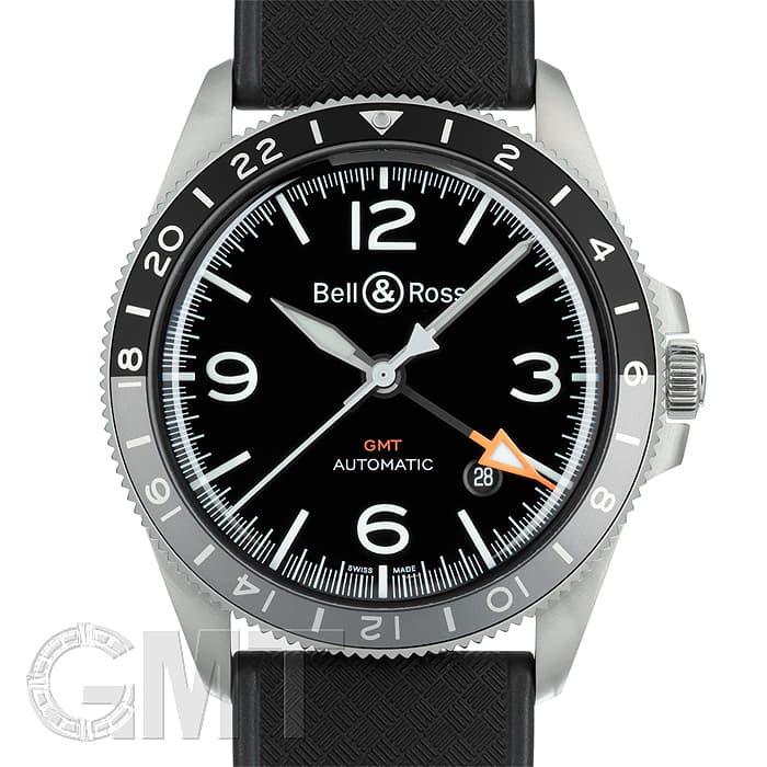 新品)BELL & ROSS ベル&ロス ヴィンテージ BR V2-93 GMT 24H BRV293-BL