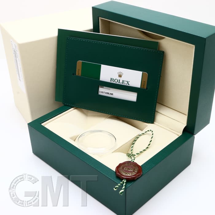 ロレックス純正ボックス　116710BLNR ほとんど未使用 未使用)ROLEX ロレックス GMTマスター II 116710 BLNR（商品ID