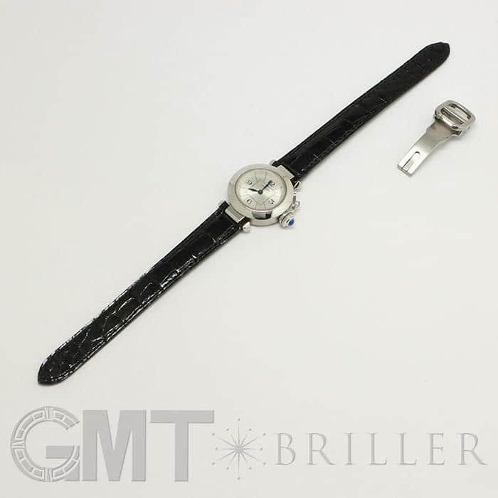 中古)CARTIER カルティエ ミスパシャ 27mm W3140025 シルバー（商品ID