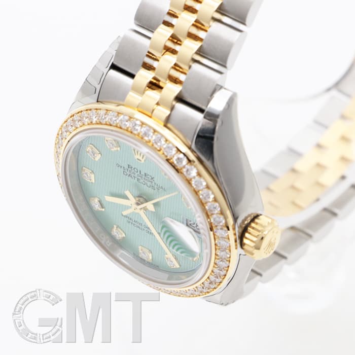 新品)ROLEX ロレックス デイトジャスト 28 279383RBR ミントグリーン