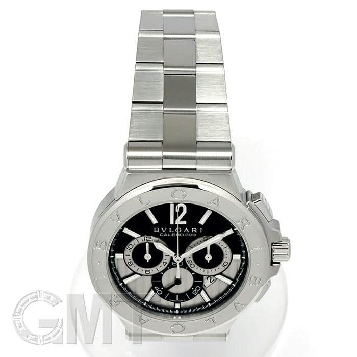 中古)BVLGARI ブルガリ ディアゴノ カリブロ 303 DG42BSSDCH（商品ID