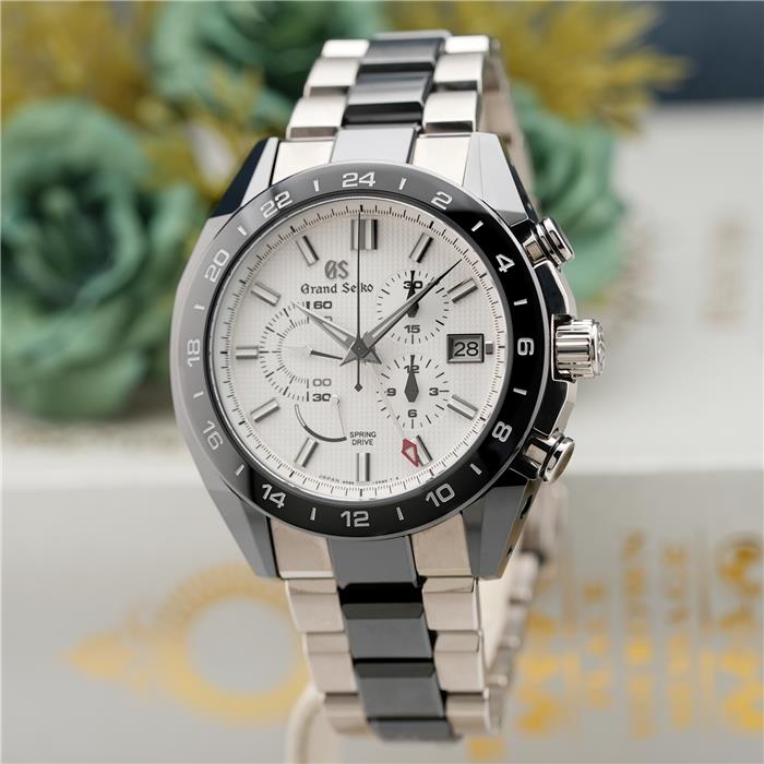中古)SEIKO セイコー グランドセイコー SBGC221 ブラックセラミックス