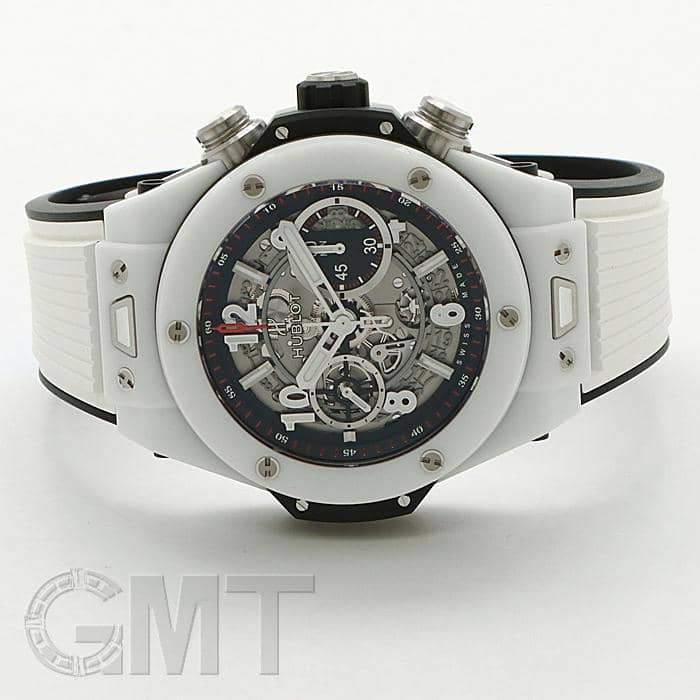 新品)HUBLOT ウブロ ビッグバン ウニコ ホワイトセラミック 411.HX