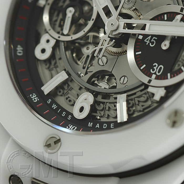 新品)HUBLOT ウブロ ビッグバン ウニコ ホワイトセラミック 411.HX