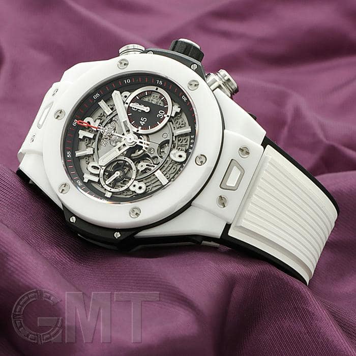 新品)HUBLOT ウブロ ビッグバン ウニコ ホワイトセラミック 411 新品)HUBLOT ウブロ ビッグバン ウニコ ホワイトセラミック 411
