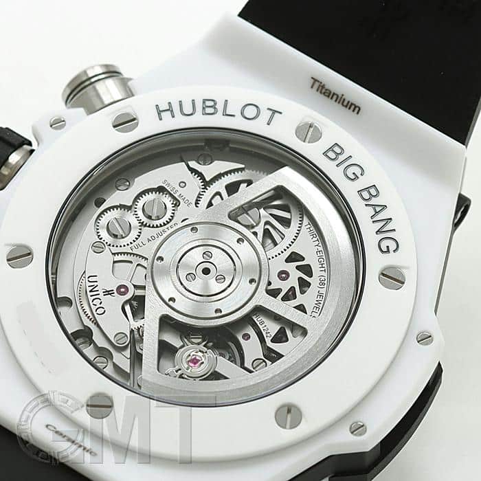 新品)HUBLOT ウブロ ビッグバン ウニコ ホワイトセラミック 411.HX