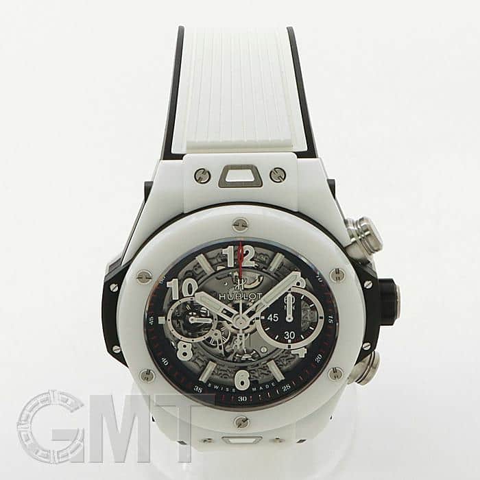 新品)HUBLOT ウブロ ビッグバン ウニコ ホワイトセラミック 411.HX