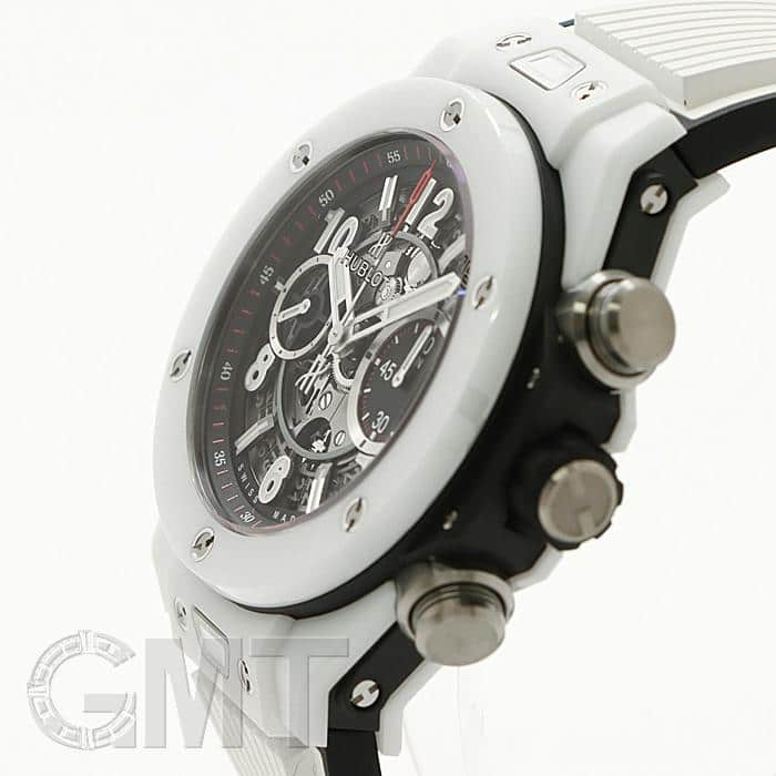 新品)HUBLOT ウブロ ビッグバン ウニコ ホワイトセラミック 411.HX