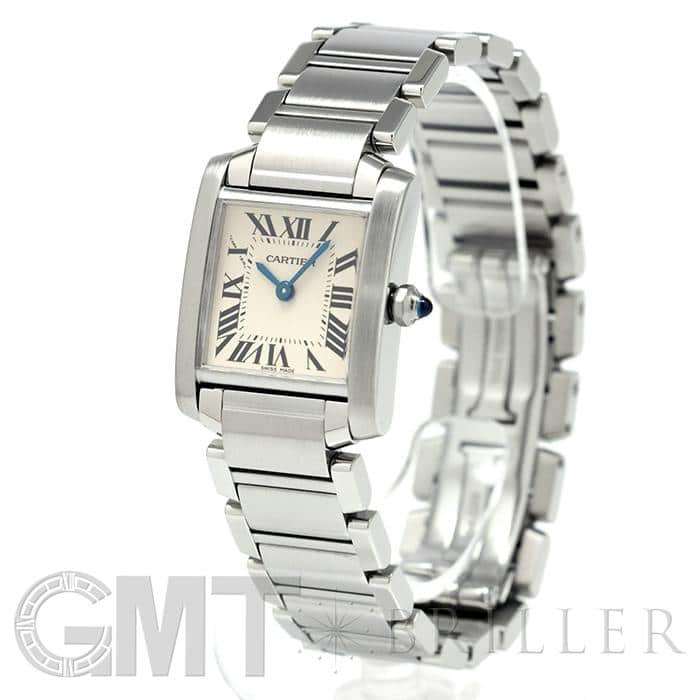 カルティエ タンクフランセーズSM W51008Q3 SS W51008Q3 アイボリー Cartier（カルティエ）タンクフランセーズ