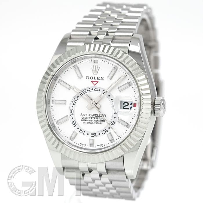中古)ROLEX ロレックス スカイドゥエラー 326934 ホワイト