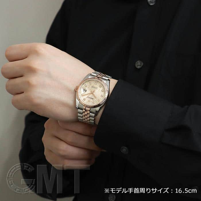 中古)ROLEX ロレックス デイトジャスト 116231G ピンク