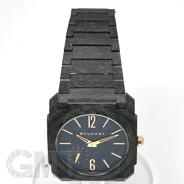 中古)BVLGARI ブルガリ オクト フィニッシモ 103779 カーボンゴールド