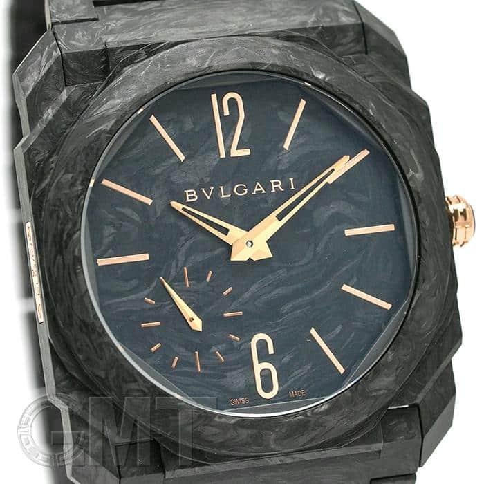 BVLGARI　おこのみ様用 中古)BVLGARI ブルガリ オクト フィニッシモ 103779 カーボン